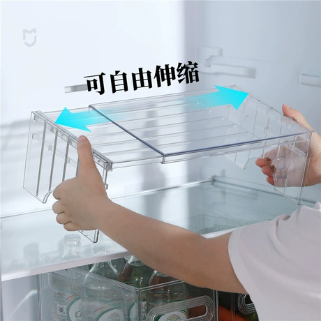冰柜架子内部置物架多层冷藏收纳神器冰箱里的隔层架分类隔分隔板 品类店铺 TOP15 ｜ 透明置物架榜第15名 ¥ 14 .8 新人价 全网5100+件 退货包运费 明天达 先采后付 回头率58% 广州咪嗦家居有限公司 运费: 获取 下单价: 获取 起订量: 获取 发货时间: 获取 年销量: 112 年销售额: ¥268.80 上架时间: 2025-0