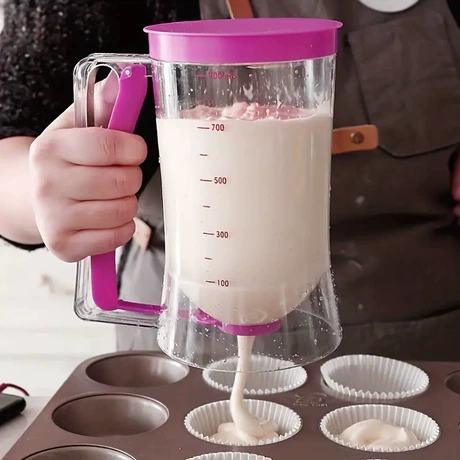 BATTER DISPENSER杯子蛋糕专用面糊分配器 面糊手持漏斗分液器 ¥ 6 .8 600+件 退货包运费 3天达 7天无理由 回头率39% 义乌市金豹日用百货有限公司 运费: 获取 下单价: 获取 起订量: 获取 发货时间: 获取 年销量: 1 年销售额: ¥6.80 上架时间: 2025-11-26 (190天) 开店日期: 2023-0