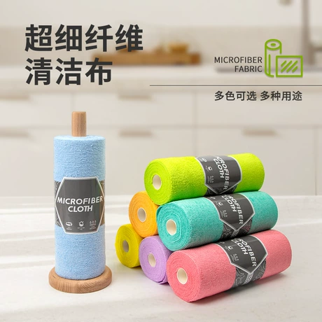 懒人厨房抹布卷可撕洗碗布家务保洁清洁巾超细纤维吸水去污毛巾卷 首单减1元 ¥ 6 .1 新人价 200+件 退货包运费 先采后付 7天无理由 回头率67% 苏州市路美清洁用品有限公司 运费: 获取 下单价: 获取 起订量: 获取 发货时间: 获取 年销量: 56 年销售额: ¥341.60 上架时间: 2024-08-31 (642天) 开店日期: