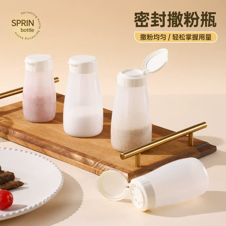 芝麻撒料瓶大孔撒盐罐调料盒商用家用厨房胡椒粉罐密封塑料调味瓶 ¥ 1 .8 已售1200+件 退货包运费 7天无理由 广州恒嘉贸易有限公司 运费: 获取 下单价: 获取 起订量: 获取 发货时间: 获取 年销量: 1200件 年销售额: ¥2160.00 上架时间: 2025-11-06 (198天) 开店日期: 2017-09-27 (8.7年