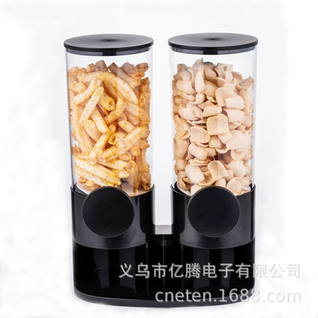 3升麦片机早餐杂粮谷物分配器储藏米桶燕麦储物罐零食干果收纳罐 塑料 ｜ 圆形 ｜ 优等品 ¥ 20 80+件 退货包运费 先采后付 回头率89% 义乌市亿腾电子有限公司 运费: 获取 下单价: 获取 起订量: 获取 发货时间: 获取 年销量: 80 年销售额: ¥1600.00 上架时间: 2023-11-20 (915天) 开店日期: 2010-