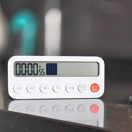 进度条可视化计时器正倒计时厨房用定时器学生时间管理器电子时钟 首单减3元 ｜ 商机组货：学生计时器定时器 ¥ 19 新人价 5900+件 退货包运费 3天达 先采后付 回头率46% 义乌市嘉豪电子商行 运费: 获取 下单价: 获取 起订量: 获取 发货时间: 获取 年销量: 92 年销售额: ¥1269.60 上架时间: 2024-09-02 (6