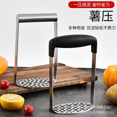不锈钢土豆压泥器 辅食按压神器 红薯地瓜捣碎器家用手动压薯器 ¥ 9 新人价 全网3.0万+件 退货包运费 先采后付 代发包邮 回头率38% 阳江市江城城西恒峰五金厂 运费: 获取 下单价: 获取 起订量: 获取 发货时间: 获取 年销量: 15 年销售额: ¥112.50 上架时间: 2024-07-15 (690天) 开店日期: 2002-07