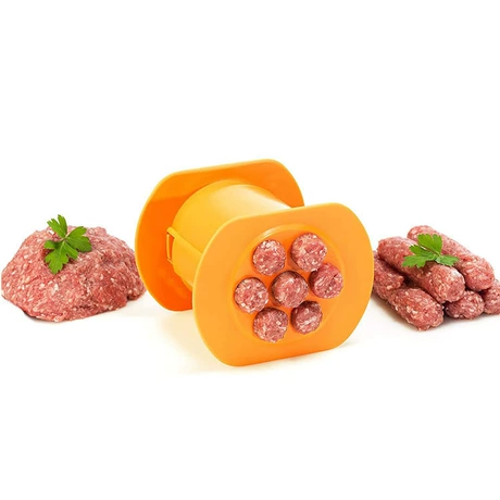 热狗制作器 肉条挤压器 面食 丸子快速成型 厨房DIY小工具 分享再减7元 ¥ 3 .6 70+件 退货包运费 先采后付 7天无理由 回头率35% 瑞安市祥彬工艺礼品厂 运费: 获取 下单价: 获取 起订量: 获取 发货时间: 获取 年销量: 12 年销售额: ¥43.20 上架时间: 2022-04-12 (1536天) 开店日期: 2015-0