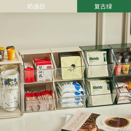 办公室茶水间茶包收纳盒胶囊咖啡速溶袋装桌面收纳整理饮料置物架 元宝可抵1% ¥ 26 .8 新人价 全网600+件 退货包运费 先采后付 官方物流 回头率49% 台州市炫雅塑业有限公司 运费: 获取 下单价: 获取 起订量: 获取 发货时间: 获取 年销量: 114 年销售额: ¥3055.20 上架时间: 2022-09-22 (1351天) 开