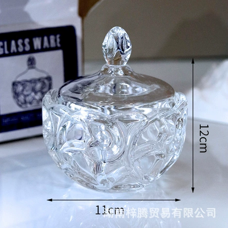 北欧祥云纹水晶玻璃糖罐定制创意客厅厨房收纳罐装饰摆件零食糖缸 ¥ 5 .8 90+件 退货包运费 先采后付 回头率59% 湖南梓腾贸易有限公司 运费: 获取 下单价: 获取 起订量: 获取 发货时间: 获取 年销量: - 年销售额: - 上架时间: - 开店日期: - 综合服务分: - 产品ID: - 历史趋势 收起